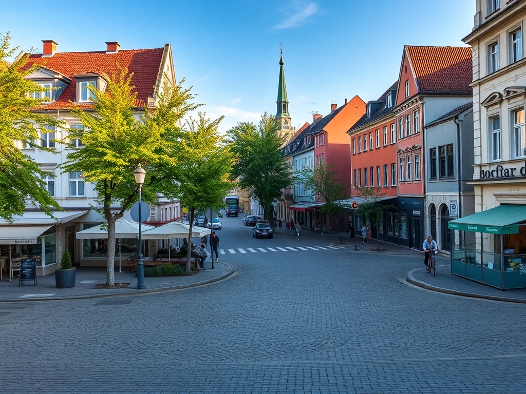 Mapa pokazująca infrastrukturę i usługi w Kudowie-Zdroju, z naciskiem na gastronomię i sport.